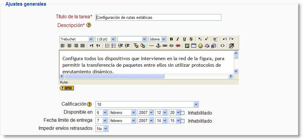 crear tarefa crear tarefa
