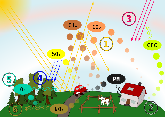Contaminación atmosférica Contaminación atmosférica