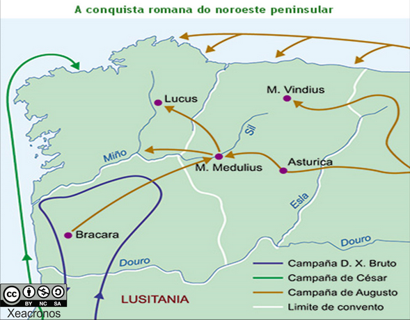 Conquista de Gallaecia Conquista de Gallaecia