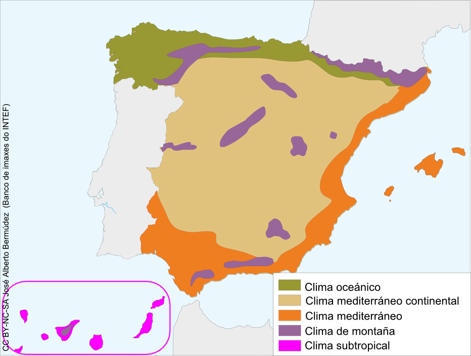 Climas de España