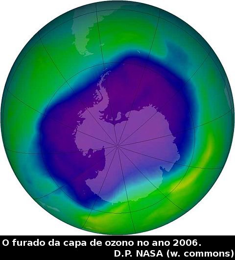 Furado na capa de ozono