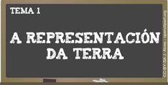 Tema 1: A representación da Terra Tema 1: A representación da Terra