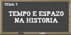 Tema 7: Tempo e espazo na Historia