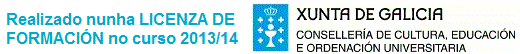 Licenzas de formación curso 2013/14