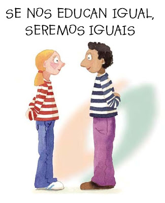 Se nos educan igual, seremos iguais.