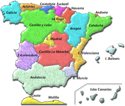 mapa españa