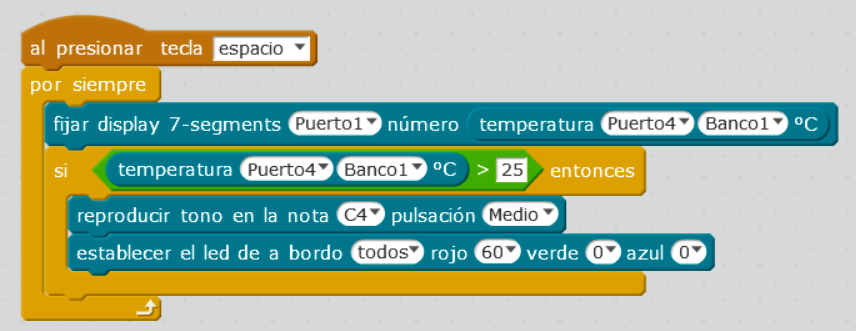sonda, display, son e luz
