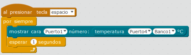 mostrar cara matriz LED