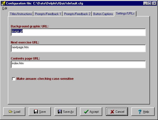 Configurar pagina Configurar pagina