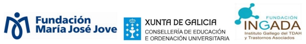 Logos da Fundación María José Jove, Xunta de Galicia e Fundación INGADA Logos da Fundación María José Jove, Xunta de Galicia e Fundación INGADA