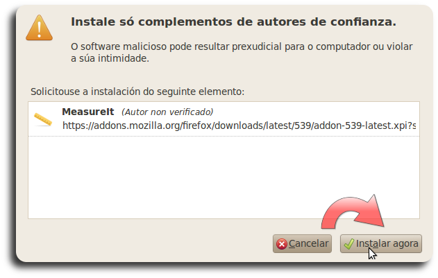 instalar complemento instalar complemento