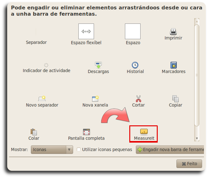 personalizar barra de ferramentas personalizar barra de ferramentas