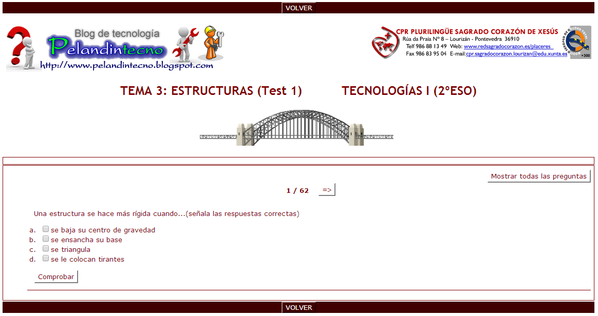 Test 1 de Estructuras por Pedro Landín