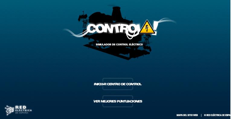 Xogo de simulación do control do Sistema Electrico, por REE