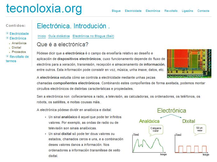 Electrónica por María Loureiro