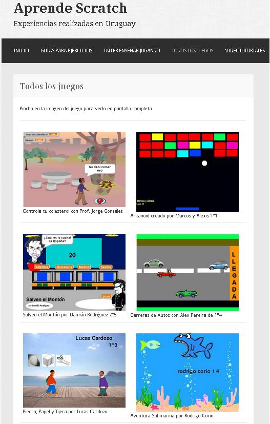 Aprende Scratch. Experiencias realizadas en Uruguay
