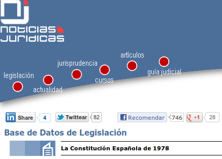 texto da constitución española