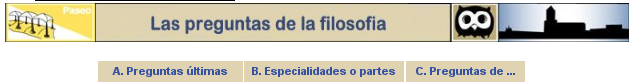 PREGUNTAS DA FILOSOFÍA
