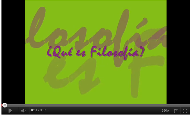 que es filosofía