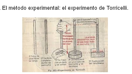 Experimento Torricelli