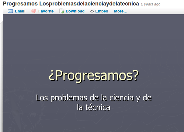 Progresamos?
