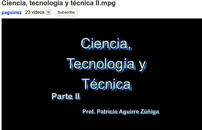 Ciencia, tecnoloxía e técnica