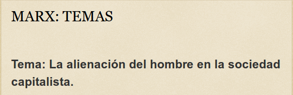 Alienación temas