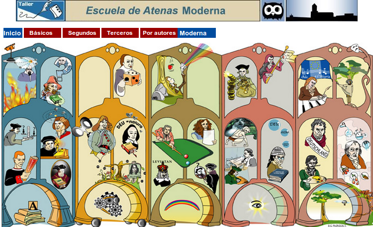 Escola de atena moderna