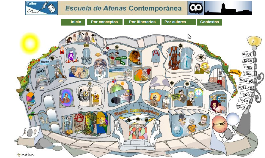 Escola de Atenas Contemporánea