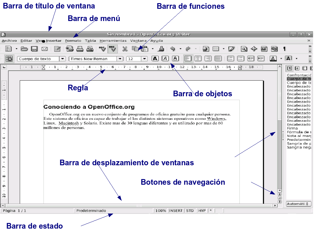 interfaz writer interfaz writer