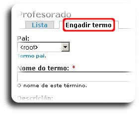 Engadir termo Engadir termo