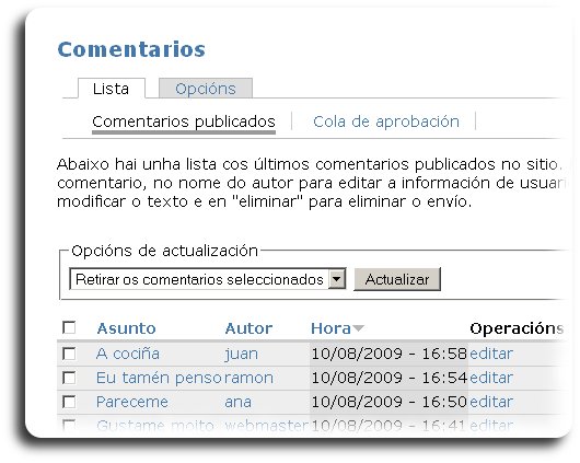 Comentarios Comentarios