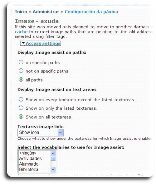 Acceso da Imaxe-axuda