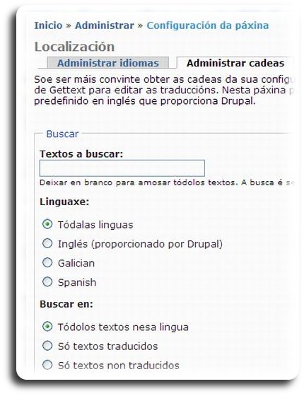 Administrar as cadeas de traducción Administrar as cadeas de traducción