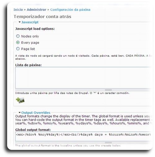 Temporizador conta atrás Temporizador conta atrás