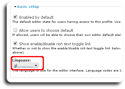 basic setup basic setup