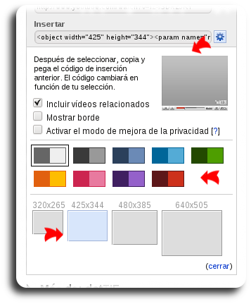 Configuración avanzada Configuración avanzada