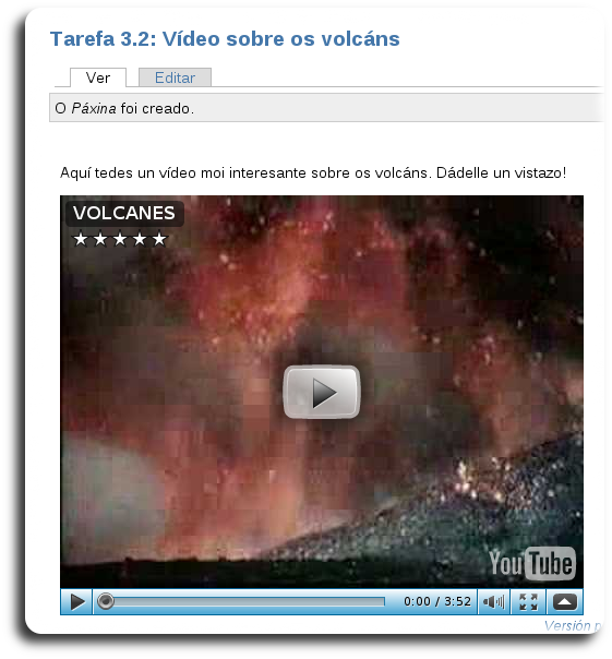 Vídeo embebido Vídeo embebido