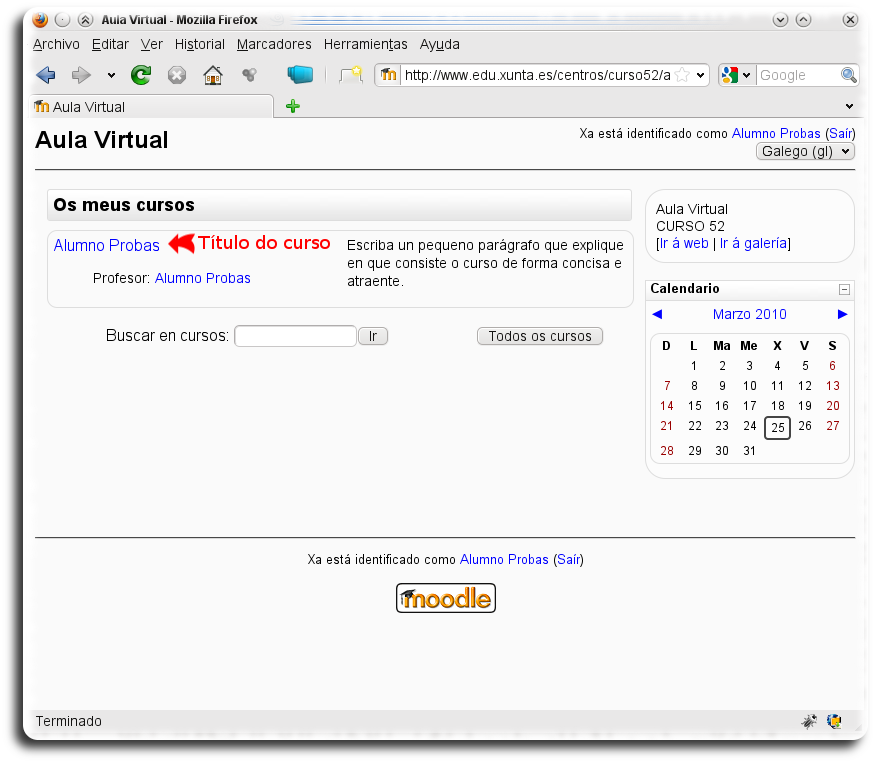Novo curso Novo curso