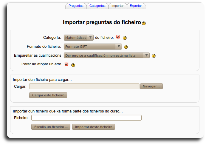 cuestionario importar preguntazs cuestionario importar preguntazs