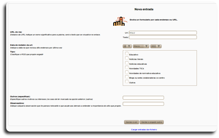 formulario engadir rexistros modificado formulario engadir rexistros modificado