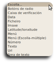 tipos de campos para actividade tipos de campos para actividade