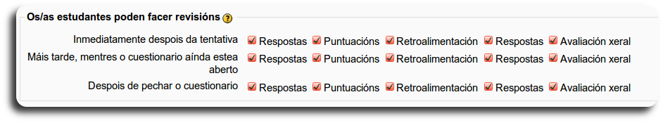 cuestionario Revisións cuestionario Revisións