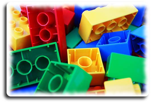 Foto: coloursful bricks By ntr23 Foto: coloursful bricks By ntr23