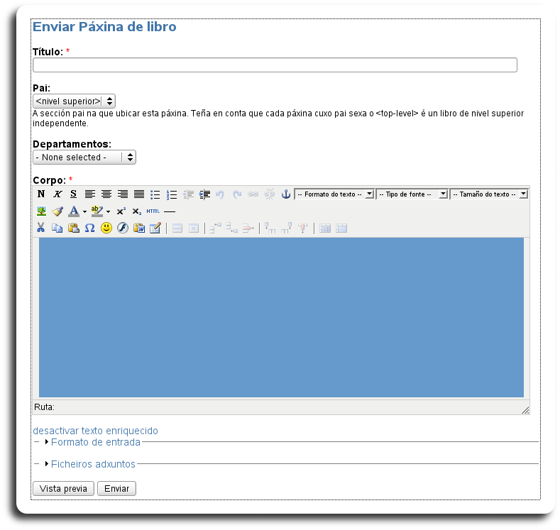 Páxina de libro Páxina de libro