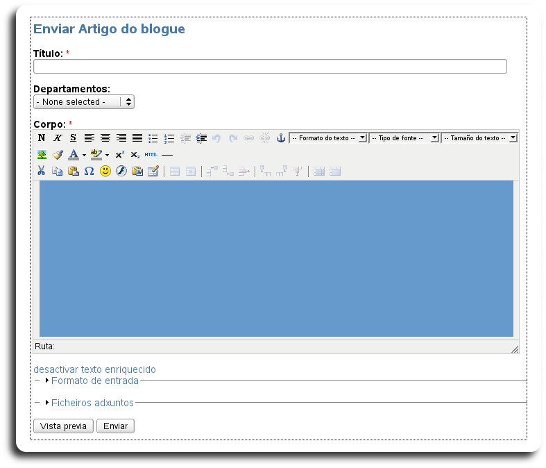 Artigo do blog Artigo do blog