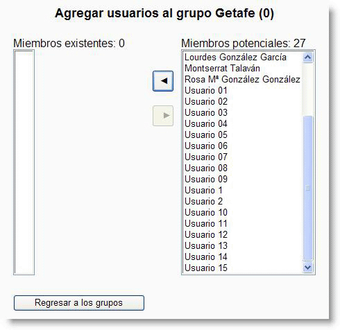 asignar grupos asignar grupos