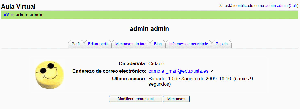 perfil do usuario perfil do usuario