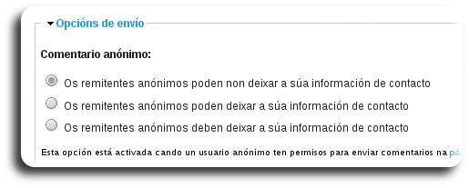 Comentario anónimo Comentario anónimo