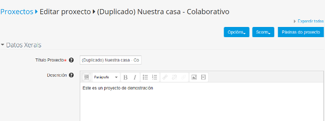 Restaurar copia de seguridade
